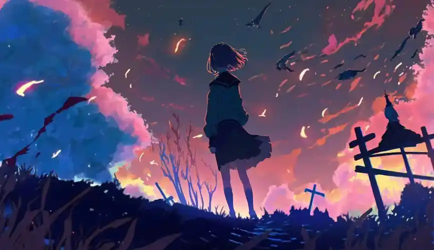 邪恶少女漫画暗夜蔷薇主题横幅
